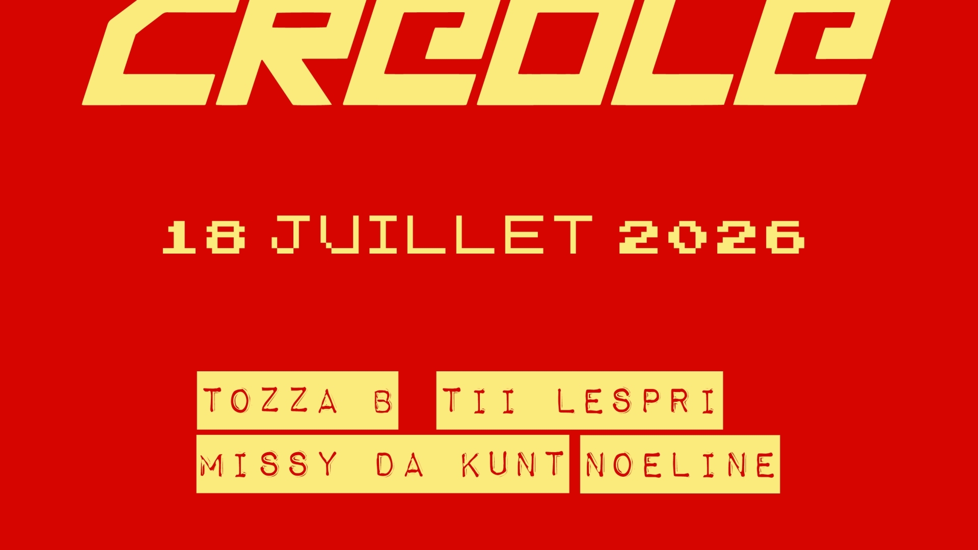 LA CREOLE | Bal Chavaux